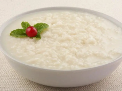 Large Plain Rice Pudding