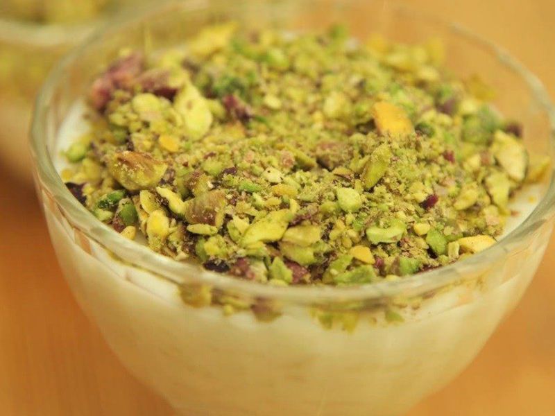 Rice Pudding With Nuts