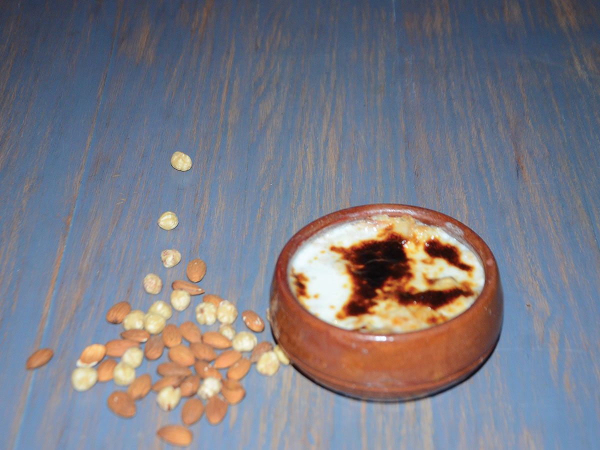 Rice Pudding With Nuts