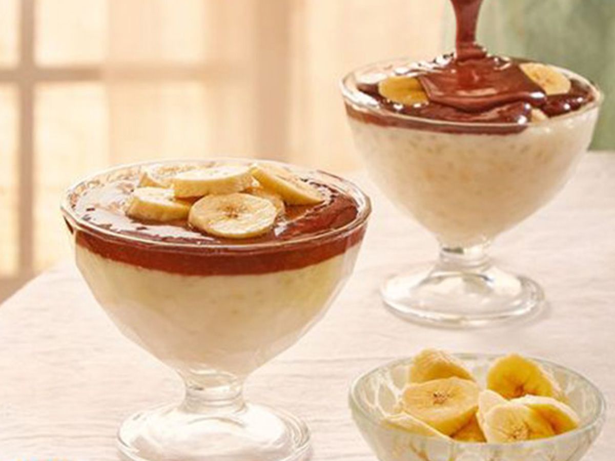 Nutella Banana Rice Pudding