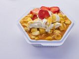 Banana with Rice Pudding