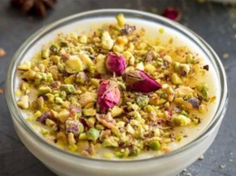 Rice Pudding With Nuts