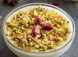 Rice Pudding With Nuts