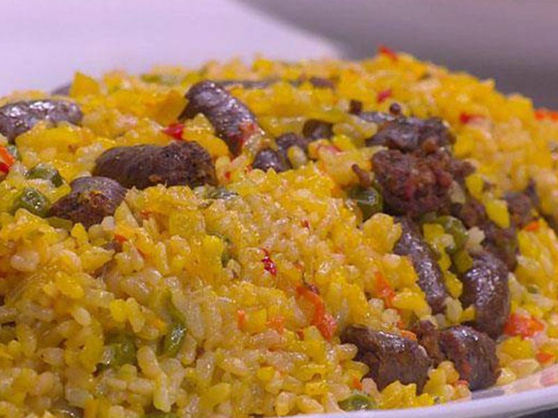 Basmati Rice With Oriental Sausage