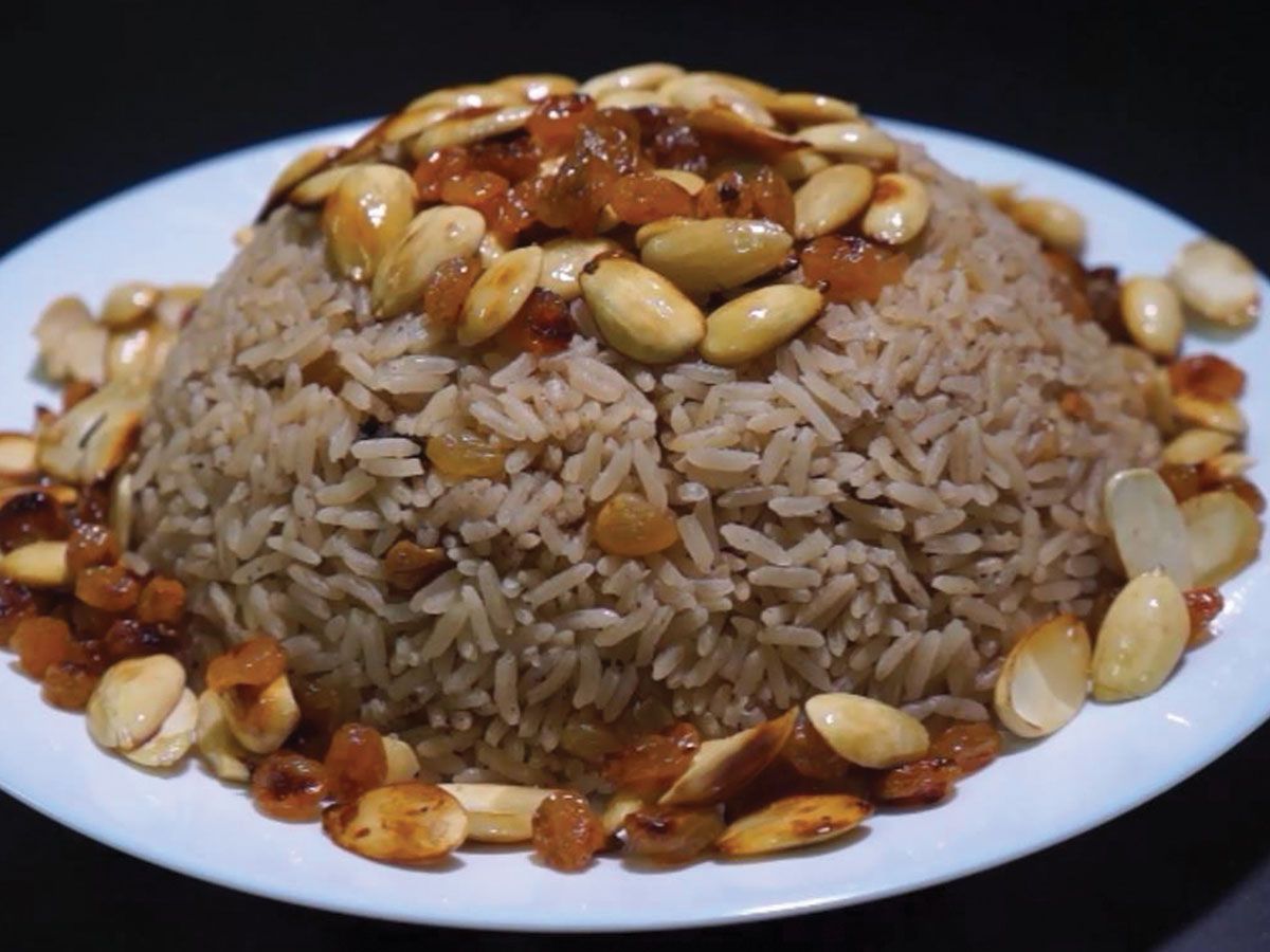 Basmati Rice with nuts