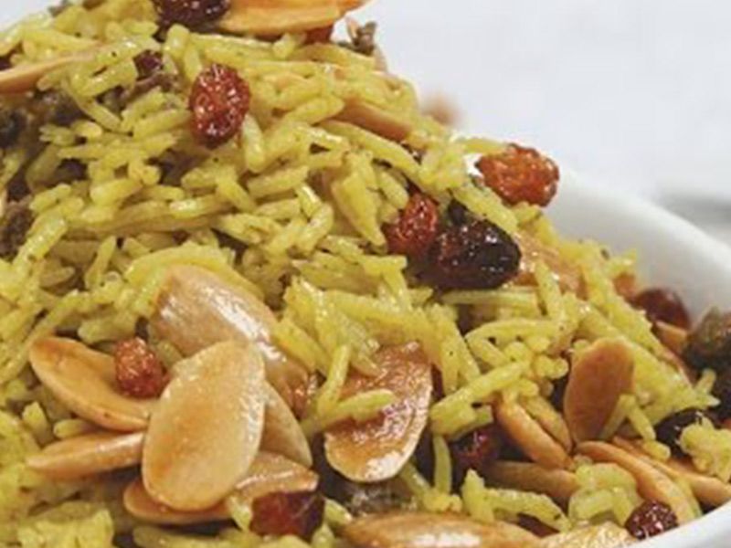 Basmati Rice With Khalta