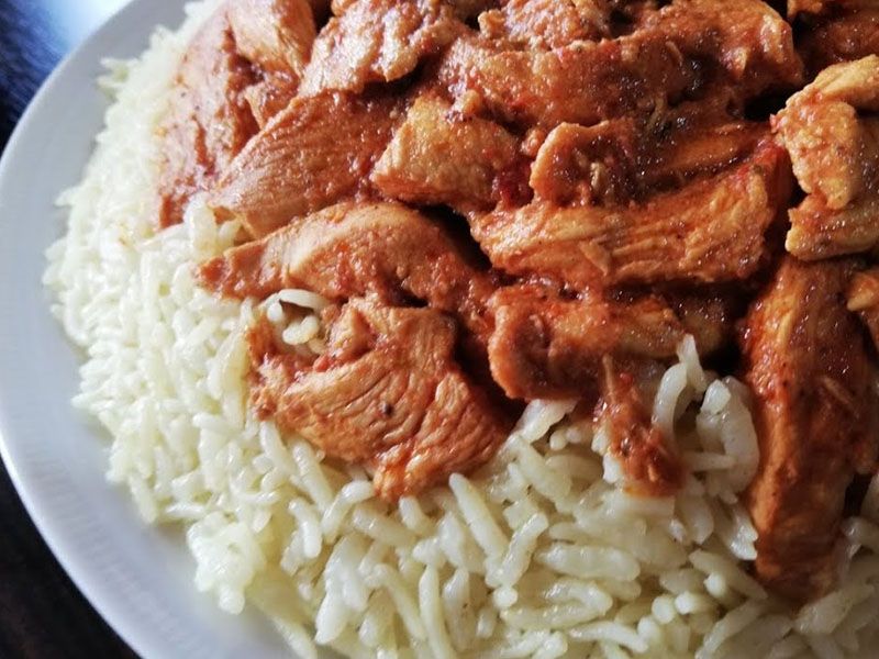 Meat Shawerma Basmati Rice