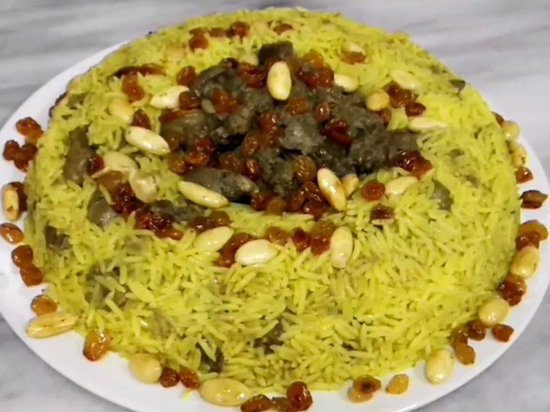 Basmati Rice With Liver