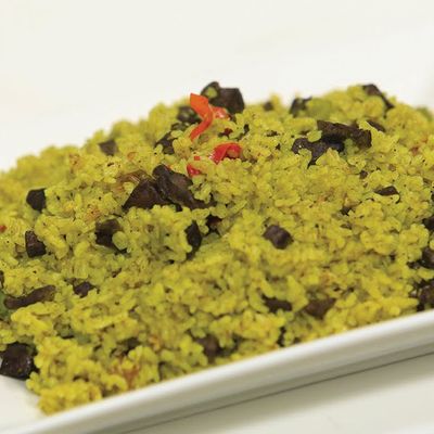 Basmati rice with liver