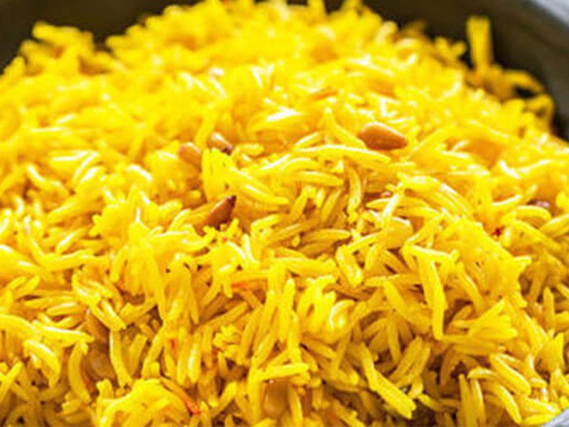 Basmati Rice With Khalta Platter