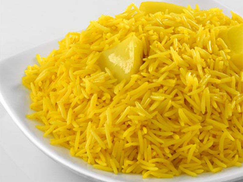 Plain Basmati Rice Platter