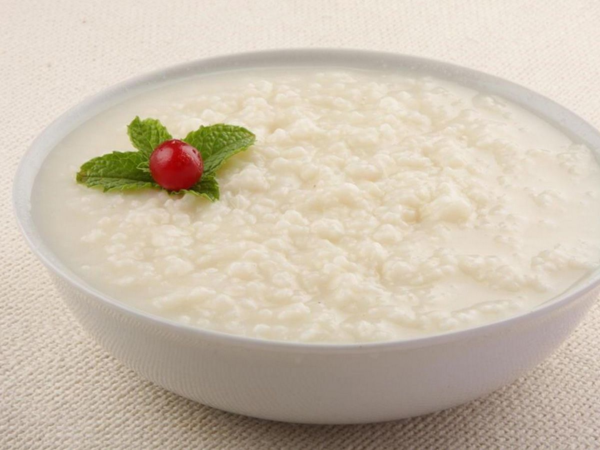Rice pudding