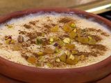 Rice Pudding With Qeshta