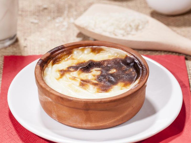 Oven Baked Rice Pudding