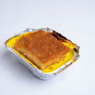 Oven Baked Rice Pudding Basbousa.