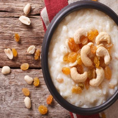Rice Pudding with Nuts