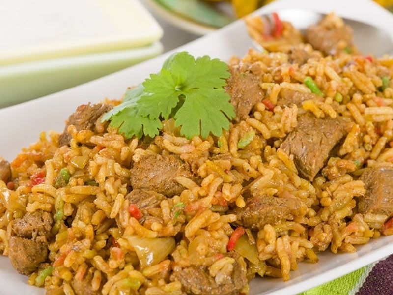 Meat Rice