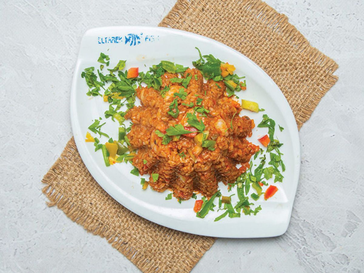 Shrimp rice