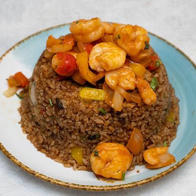 Shrimp Fajita Rice