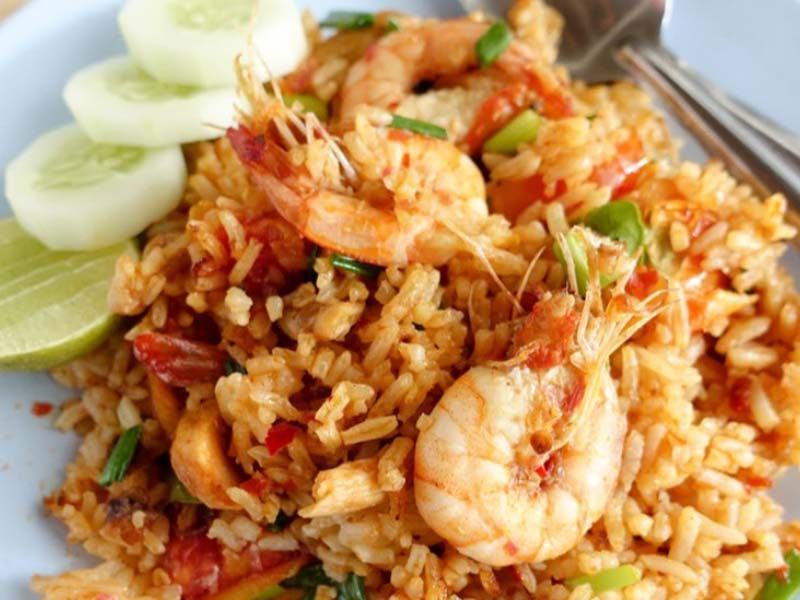 Rice With Shrimp And Nuts