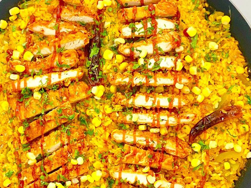 Rice With Zinger