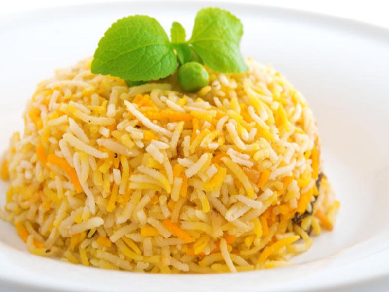 Plain Rice Platter