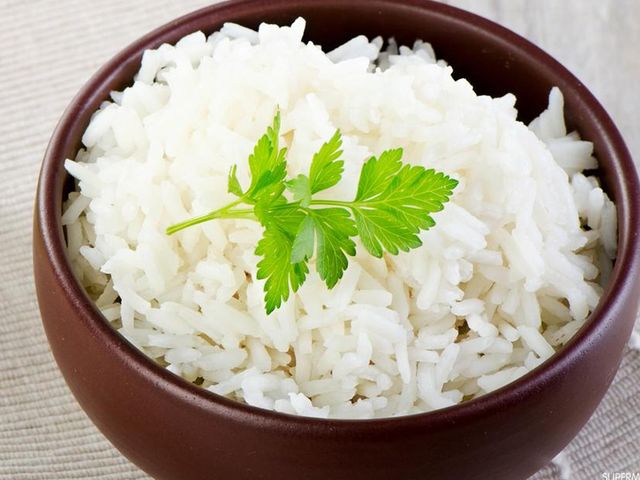 Plain rice