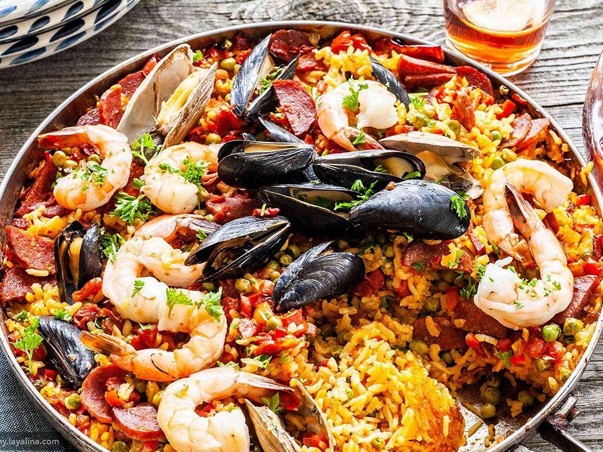 Seafood rice