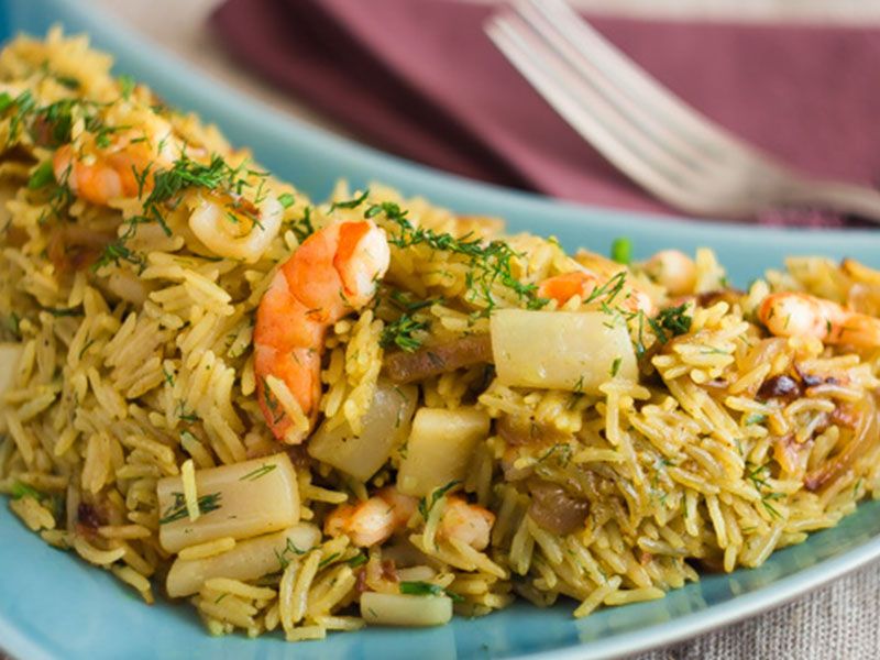 Seafood Rice