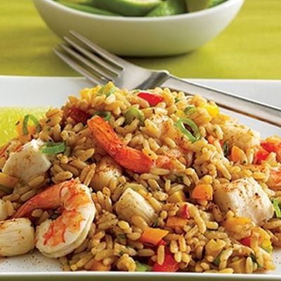 Seafood rice