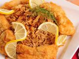 Seafood fajita rice