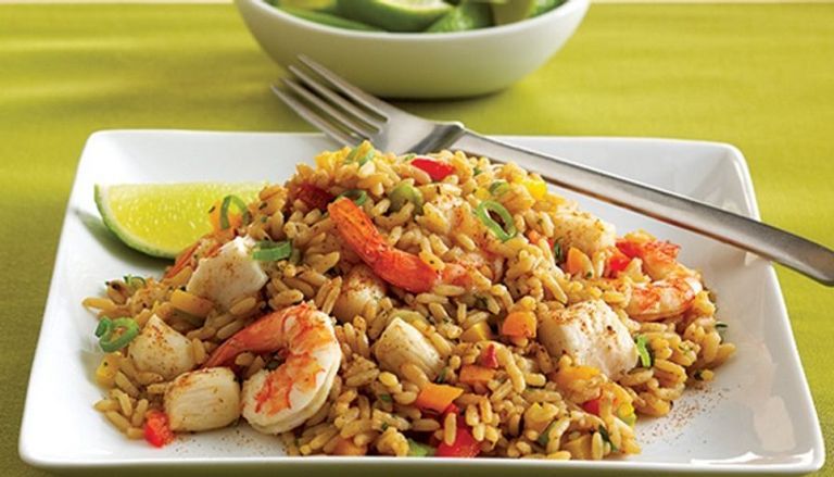 Sayadaia Rice With Seafood