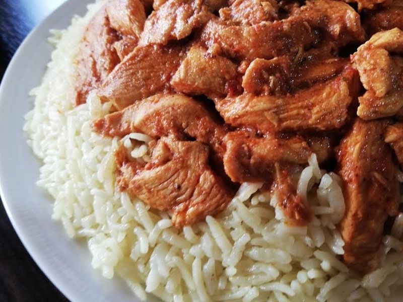 Rice With Shawerma