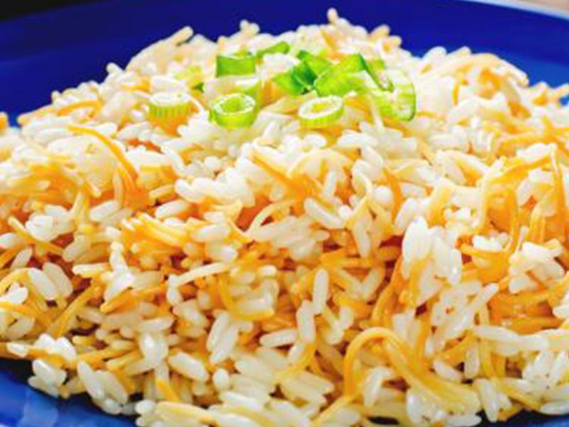 Vermicelli White Rice Plate
