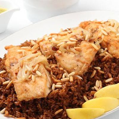 Sayadeya rice with fillet