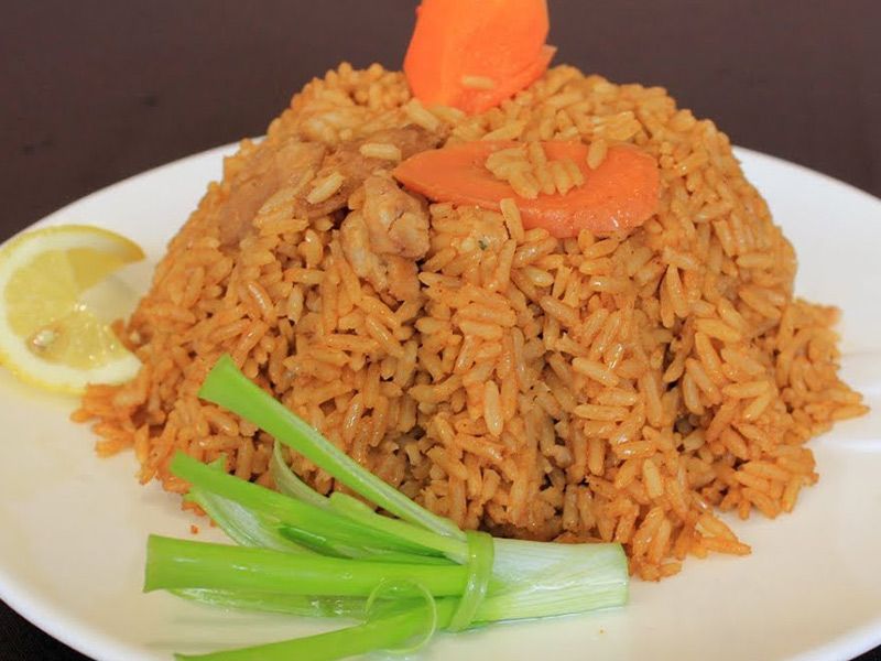 Sayadia Rice Platter