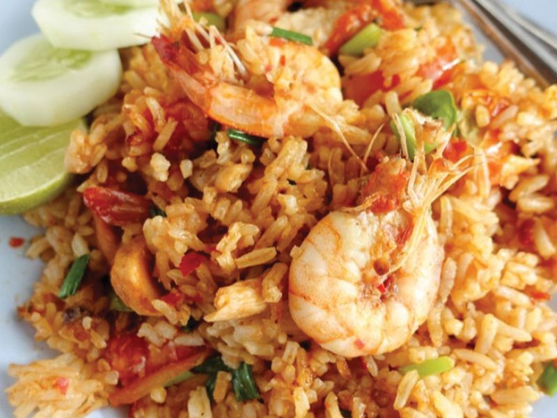Shrimp Sayadiyah Rice