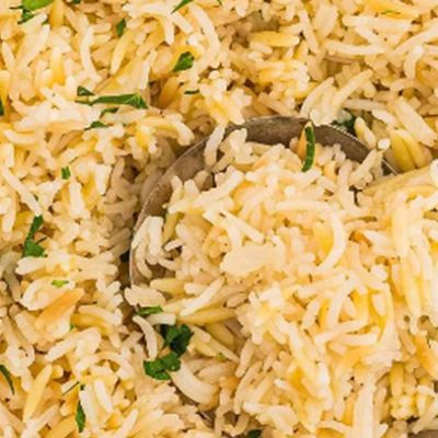 Rice with liver and kidneys