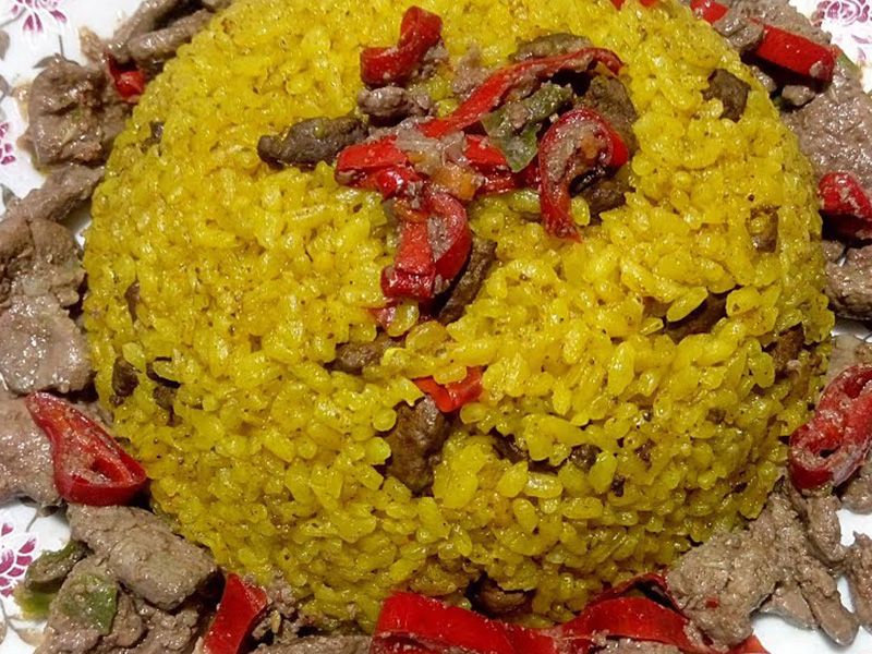 Rice With Alexandrian Liver