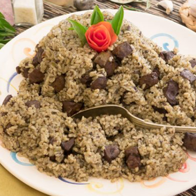 أرز بالكبد