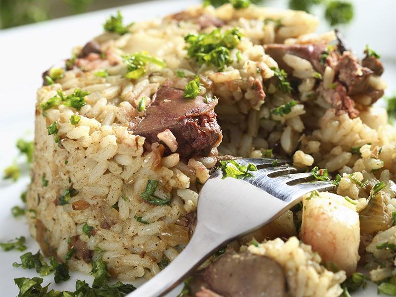 Liver With Rice