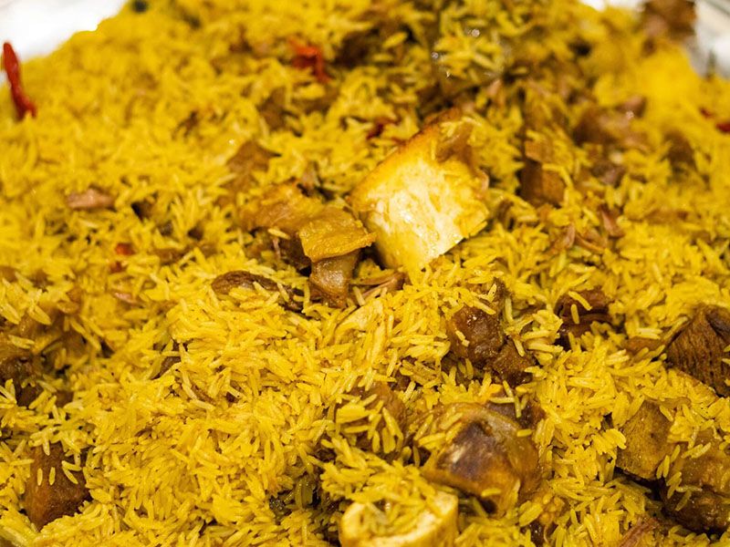 Kabsa Rice Platter