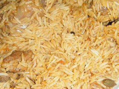 Kabsa Rice plate