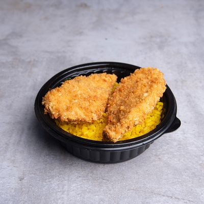 Crispy Chicken Rice