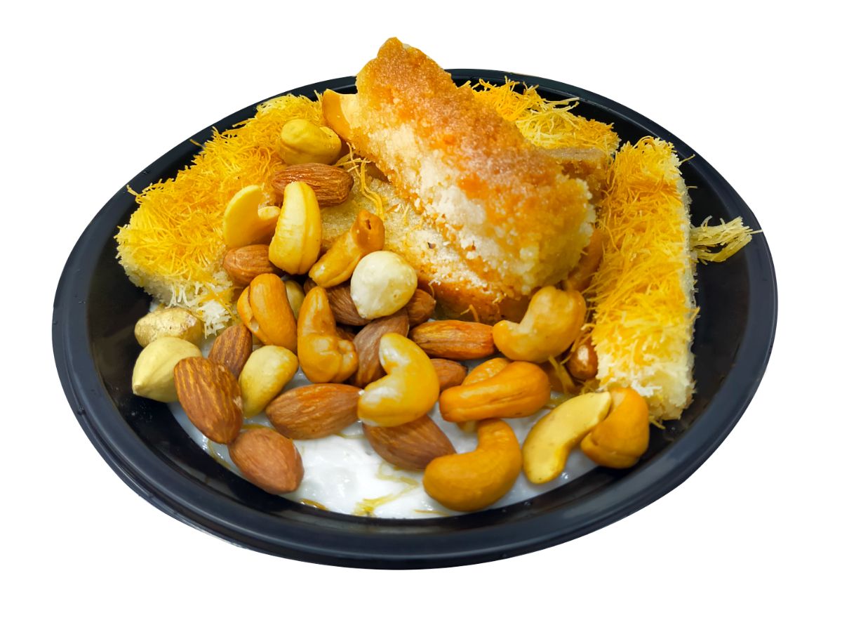 Kunafa Basbousa Rice And Nuts
