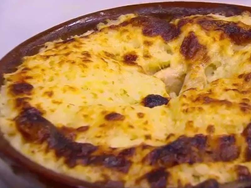 Oven Baked Rice With Meat