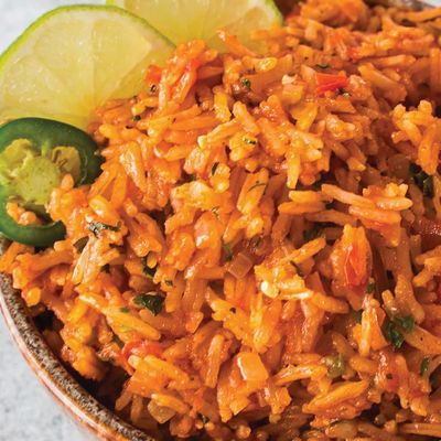 meat Mexican rice