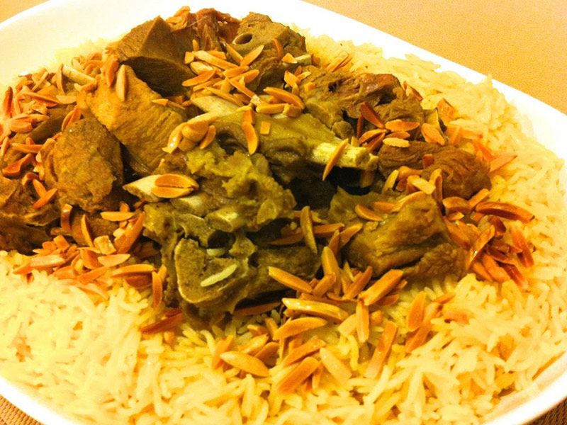 Meat With Rice Meal