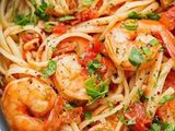 Spaghetti With Shrimp