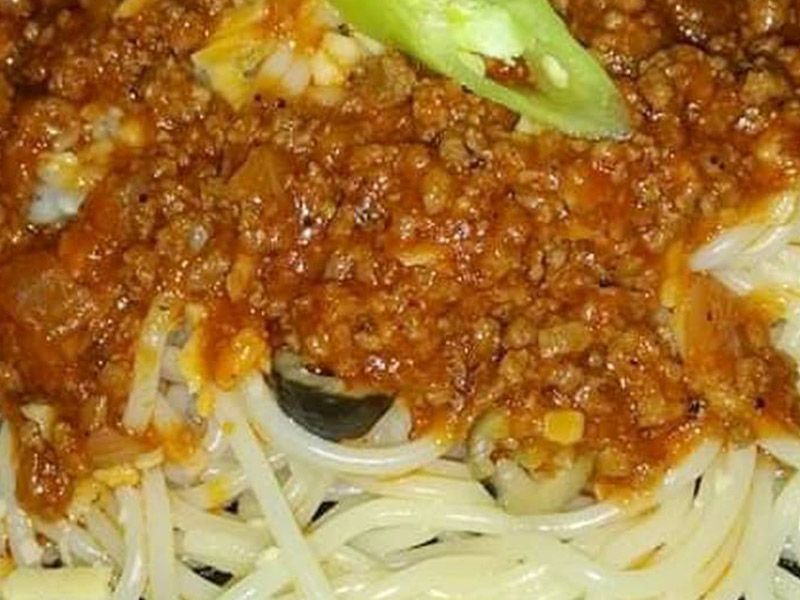 Bolognese Spaghetti Pasta